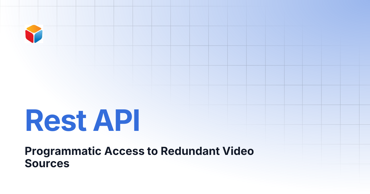 Rest API | Redundancy Management Framework | Vega Systems